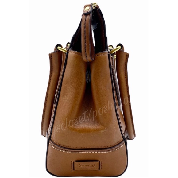 HAMPTON COACH TURNLOCK SATCHEL - Picture 2 of 15